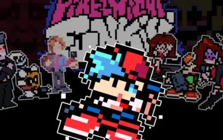 Pixel Night Funkin' FNF MOD