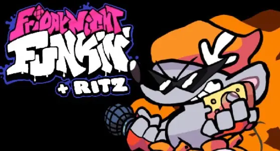 Playable Ritz FNF Skin