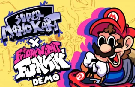 VS Super Mario Kart FNF MOD