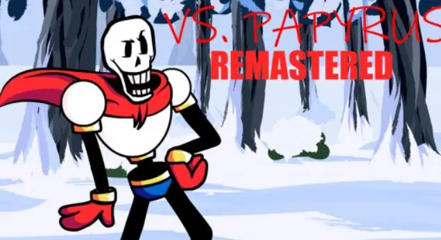 VS Papyrus Remastered FNF MOD