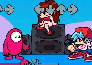 VS FALL GUYS FNF MOD