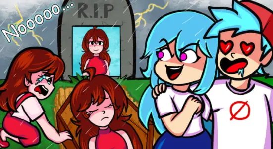 Daughter and Step Mother - GF Baby VS Sky FNF Animation