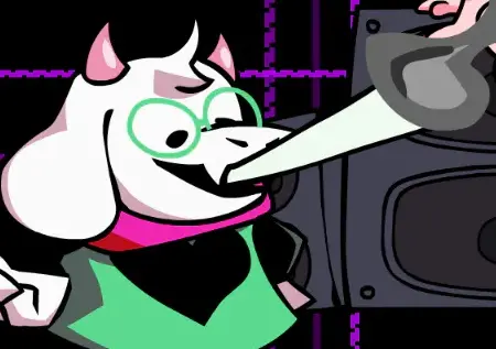 Ralsei 2.0 Smoking a Fat Blunt