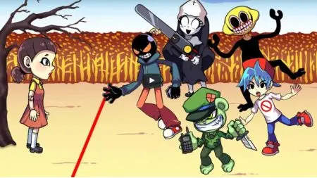 FNF Squid Game Animation