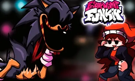 Left Unchecked Lord X Sonic VS Hypno FNF MOD