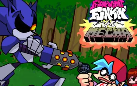 Mecha Sonic FNF MOD