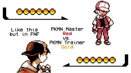 Gold VS Trainer Red