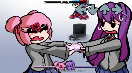 Natsuki & Yuri Sings Tug-o-War