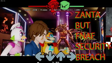 Zanta but it's FNAF Security Breach