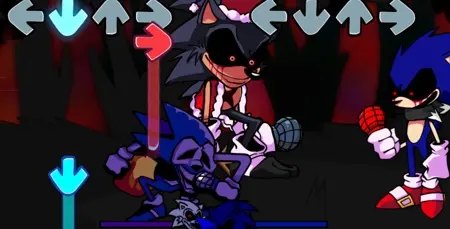 VS Majin Sonic & Lord X Sings Blod Red Snow