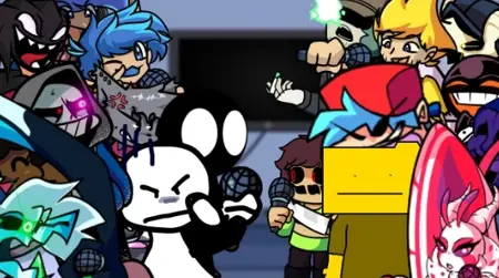 FNF Serious but Everyone Sings It