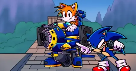 SONIC RHYTHM RUSH FANMADE