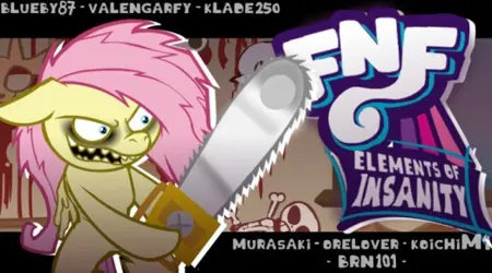 VS Fluttershy - Elements Of Insanity V2 Shed