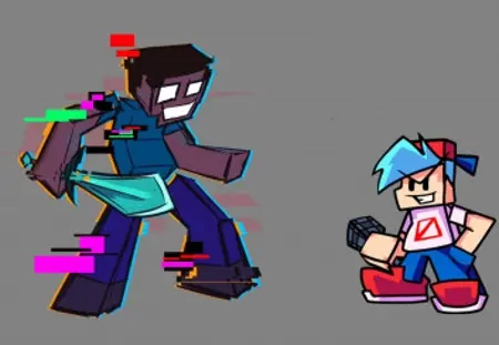 VS pibby minecraft steve