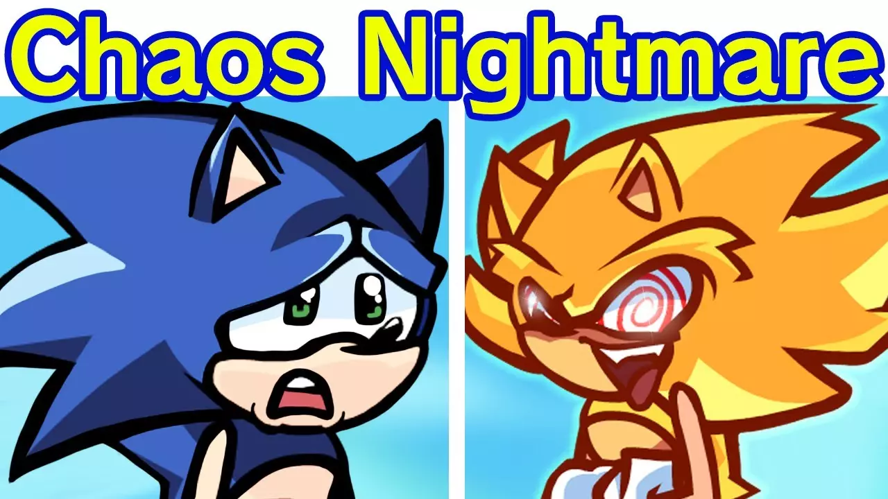 FNF Chaos Nightmare: Sonic VS Fleetway