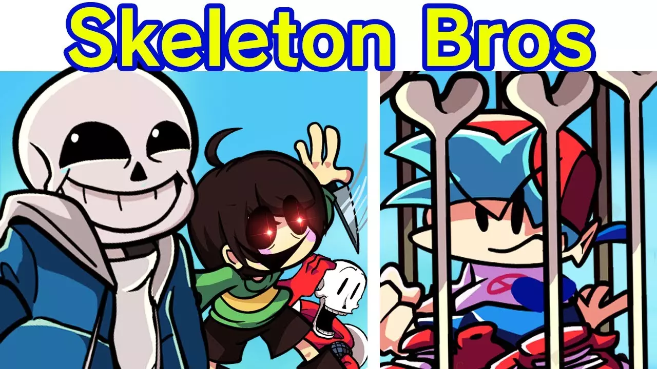 FNF Skeleton Bros