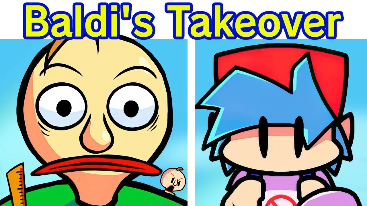 FNF VS Baldi’s Basics In Education Takeover