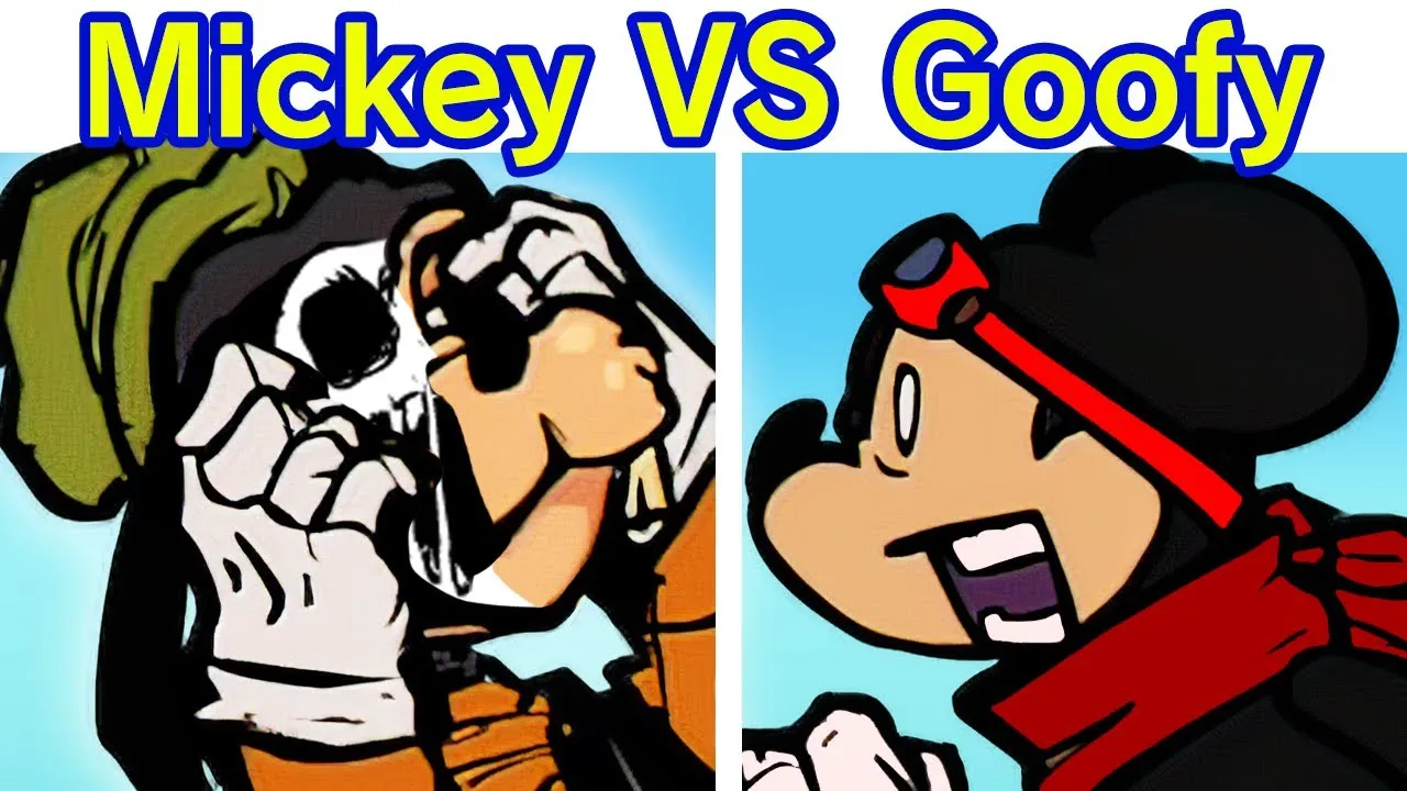 Friday Night Funkin’ Friendly Face | Mickey Mouse VS Goofy