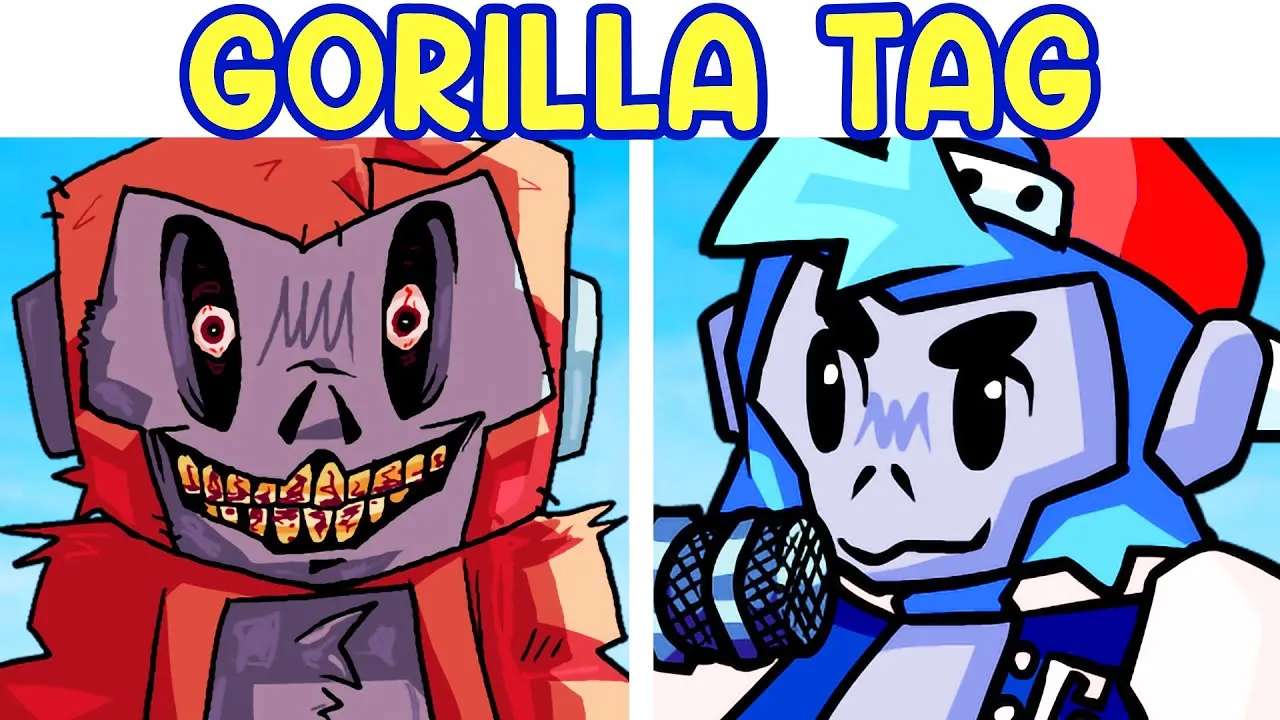Friday Night Funkin' Tag | VS Gorilla Tag Ghost PBBV