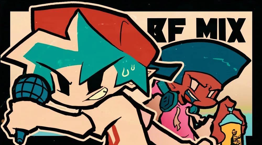 Friday Night Funkin' 2Hot – BF Mix