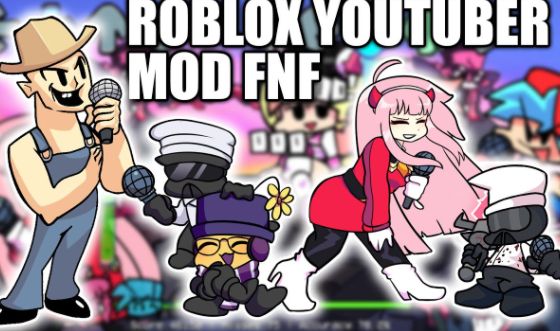 Roblox Youtubers FNF MOD