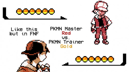 Gold VS Trainer Red